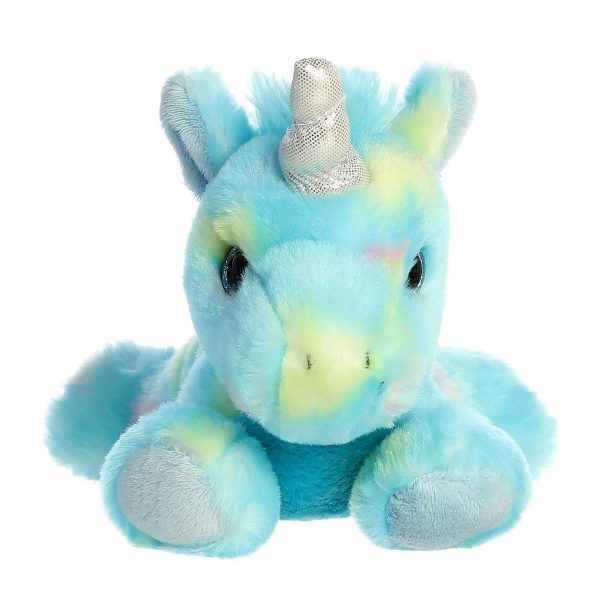 Aurora Blueberryripple Unicorn Bright Fancies Plush Stuffed Animal 7" - Image 2