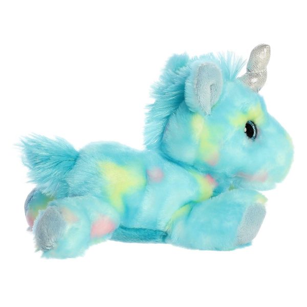 Aurora Blueberryripple Unicorn Bright Fancies Plush Stuffed Animal 7" - Image 3