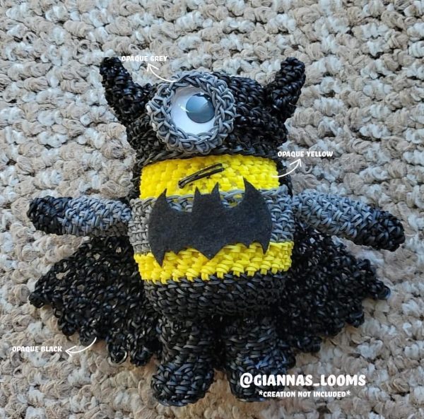 Rainbow Loom Black Rubber Bands Small - Image 4
