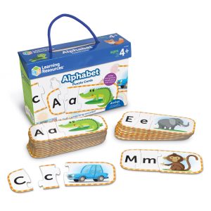 LEARNING RESOURCES ALPHABET PUZZLE CARDS
