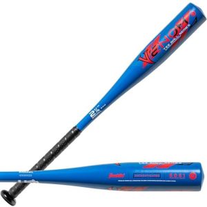 Franklin Sports Venom 1100 Aluminum Tee Ball Bat for Kids - 24 Inch / 13 Ounces - 24 inch/13 oz (-11), Blue (24507)