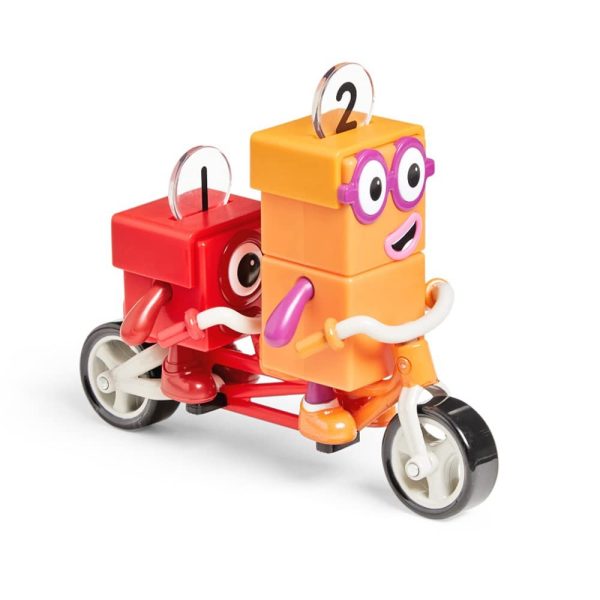 Learning Resources Numberblocks One and Two Bicycle Adventures Official Collectable Toy Includes Numberblocks One & Two, Tandem Bike,... - Image 2