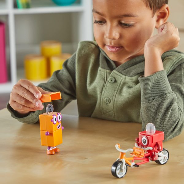 Learning Resources Numberblocks One and Two Bicycle Adventures Official Collectable Toy Includes Numberblocks One & Two, Tandem Bike,... - Image 6