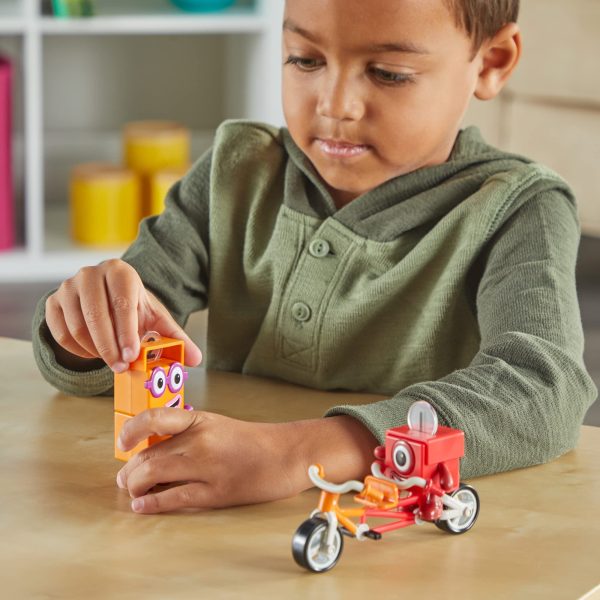 Learning Resources Numberblocks One and Two Bicycle Adventures Official Collectable Toy Includes Numberblocks One & Two, Tandem Bike,... - Image 8