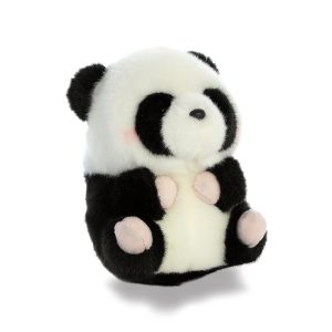 Panda Aurora Bucky Beaver Rolly Pet Plush Stuffed Animal 5"