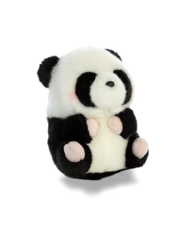 Panda Aurora Bucky Beaver Rolly Pet Plush Stuffed Animal 5"