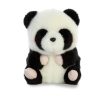 Panda Aurora Bucky Beaver Rolly Pet Plush Stuffed Animal 5" - Image 2