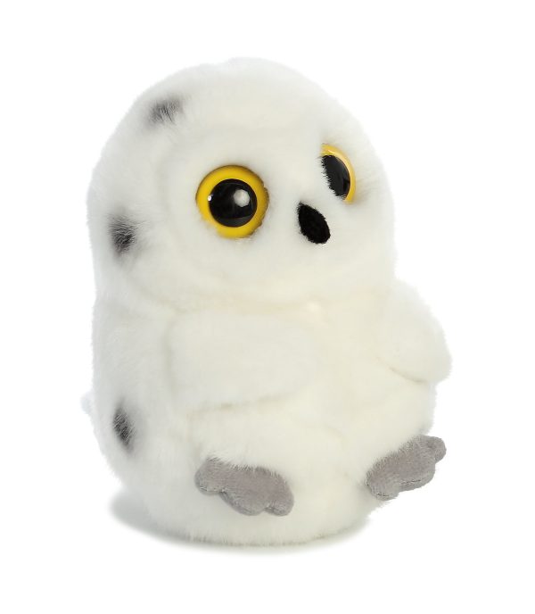 Snowy Owl Aurora Bucky Beaver Rolly Pet Plush Stuffed Animal 5"
