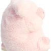 Pig Aurora Bucky Beaver Rolly Pet Plush Stuffed Animal 5" - Image 4