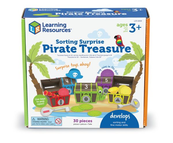 LEARNING RESOURCES SORTING SURPRISE TREASURE CHESTS - Image 2