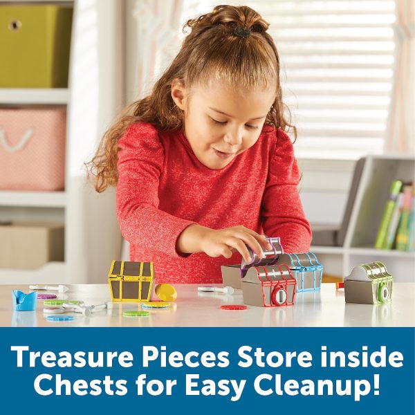 LEARNING RESOURCES SORTING SURPRISE TREASURE CHESTS - Image 5