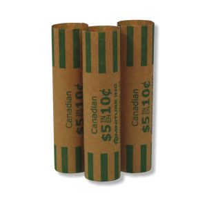 Canadian Coin Wrappers - 200 Wrappers/Pack, All denominations Plus Assorted Pack