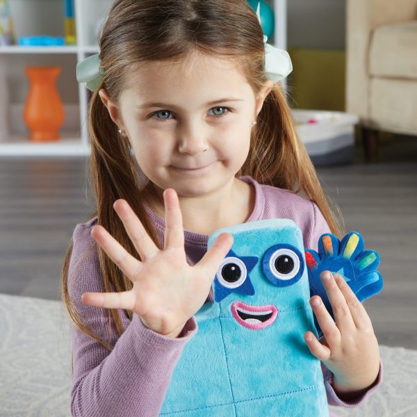 Sing-Along Numberblock Five Learning Resources Numberblocks Plush - Image 5