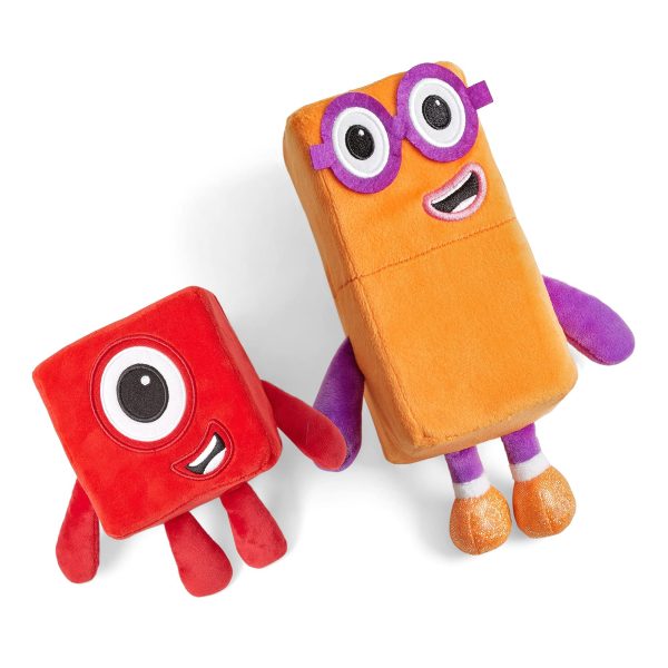 One and Two Playful Pals Learning Resources Numberblocks Plush - Image 3