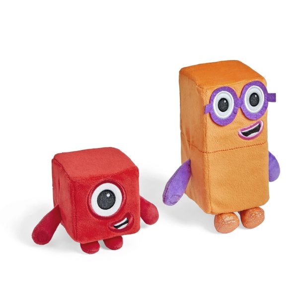 One and Two Playful Pals Learning Resources Numberblocks Plush - Image 4