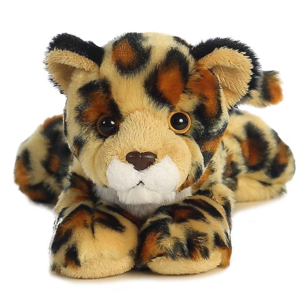 Aurora Amazon Jaguar Mini Flopsie Plush Stuffed Animal 8" - Image 4