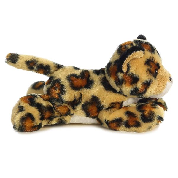 Aurora Amazon Jaguar Mini Flopsie Plush Stuffed Animal 8" - Image 6