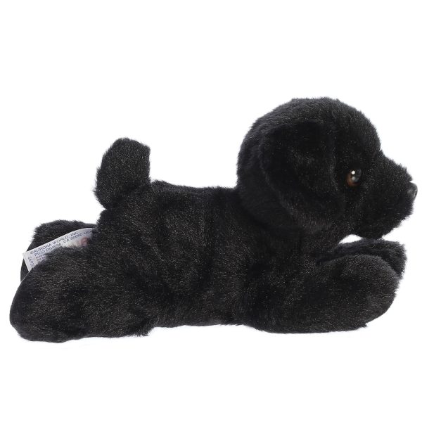 Safety Aurora Lil' Lucky Dog Mini Flopsie Plush Stuffed Animal 8" - Image 4