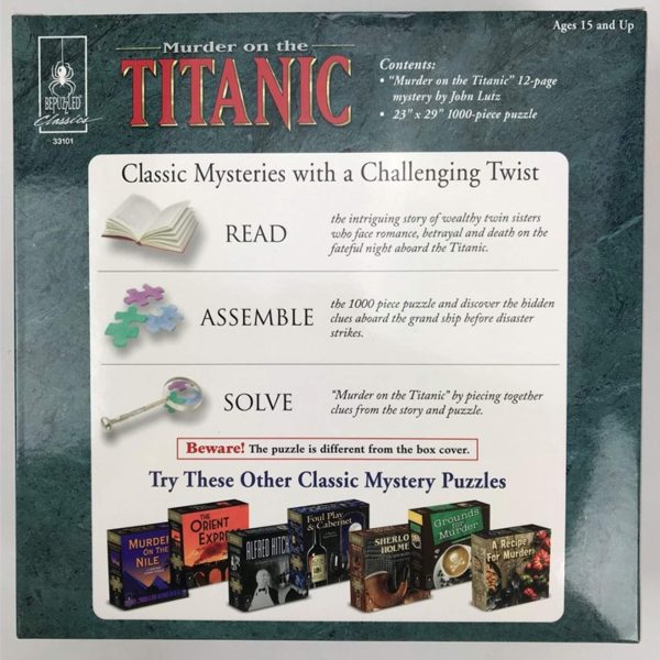 Puzzle - Murder On The Titanic 1000Pc - Image 6