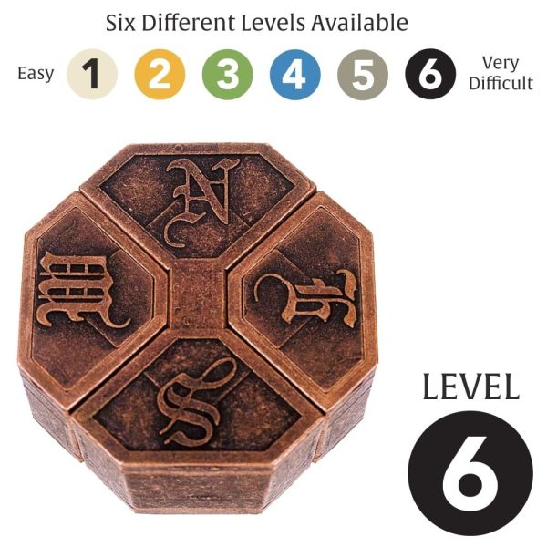 News Hanayama Cast Metal Brain Teaser Puzzle (Level 6) - Image 6
