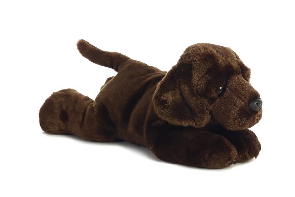 Modern Aurora Lil' Lucky Dog Mini Flopsie Plush Stuffed Animal 8"