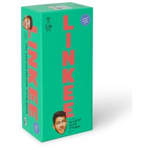 Linkee: Nick Jonas Edition: Family Quiz Board Game for Adults and Teens, Perfect for Family Game Night