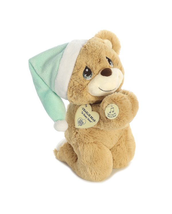 Aurora Charlie Bear "So Beary Sweet" Precious Moments Plush 8.5"