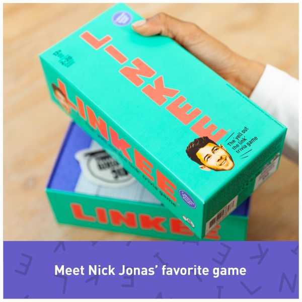 Linkee: Nick Jonas Edition: Family Quiz Board Game for Adults and Teens, Perfect for Family Game Night - Image 2