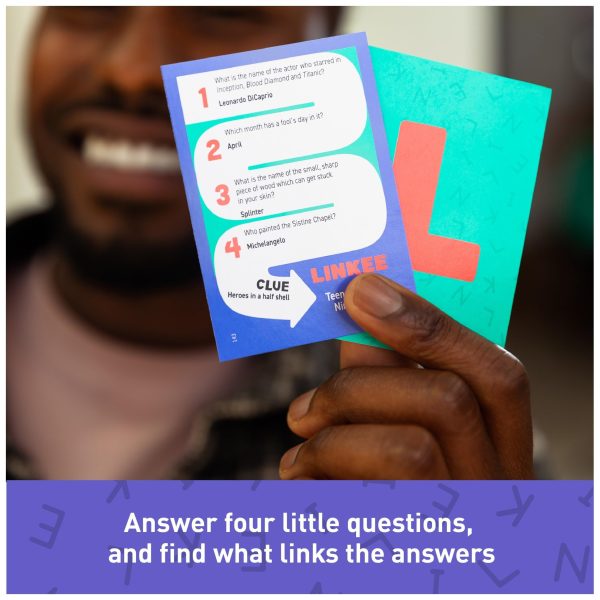 Linkee: Nick Jonas Edition: Family Quiz Board Game for Adults and Teens, Perfect for Family Game Night - Image 3