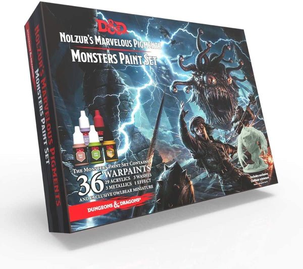 The Army Painter Dungeons and Dragons Official Paint Line Monsters Paint Set