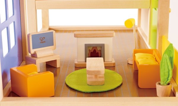 Hape - Media Room Wooden Doll House Furniture - Image 3