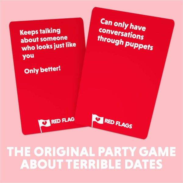 Red Flags: The Game of Terrible Dates | Funny Card Game/Party Game for Adults, 3-10 Players | by Jack Dire, Creator of Superfight - Image 3