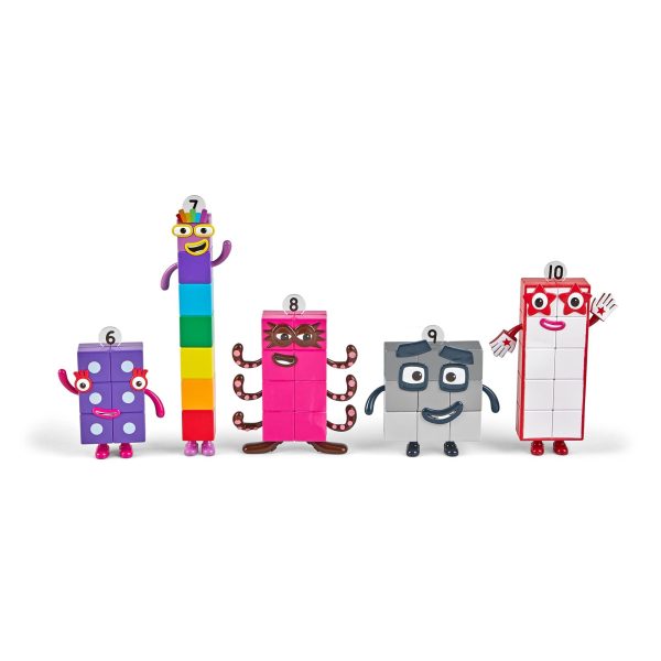 Learning Resources Numberblocks Friends Six to Ten, Play Figures, Official Collectible Figures for Kids Aged 3 and Up - Image 2