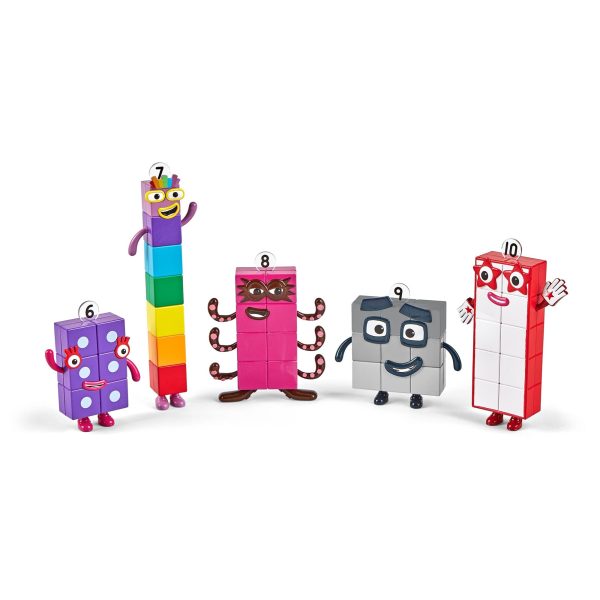 Learning Resources Numberblocks Friends Six to Ten, Play Figures, Official Collectible Figures for Kids Aged 3 and Up - Image 3