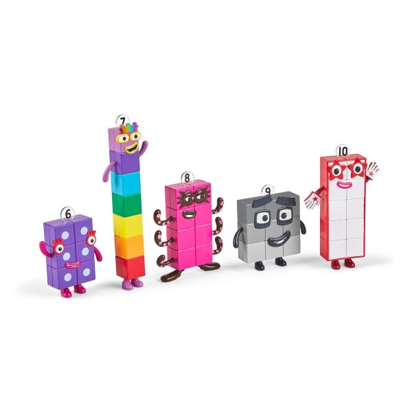 Learning Resources Numberblocks Friends Six to Ten, Play Figures, Official Collectible Figures for Kids Aged 3 and Up - Image 4