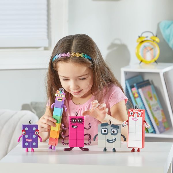 Learning Resources Numberblocks Friends Six to Ten, Play Figures, Official Collectible Figures for Kids Aged 3 and Up - Image 6