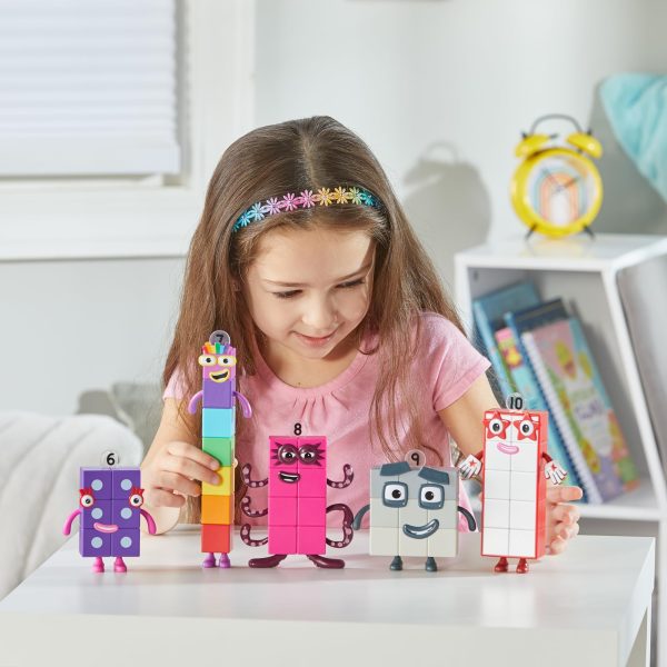 Learning Resources Numberblocks Friends Six to Ten, Play Figures, Official Collectible Figures for Kids Aged 3 and Up - Image 7