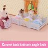Calico Critters CC2624 Triple Baby Bunk Beds Set - Image 4