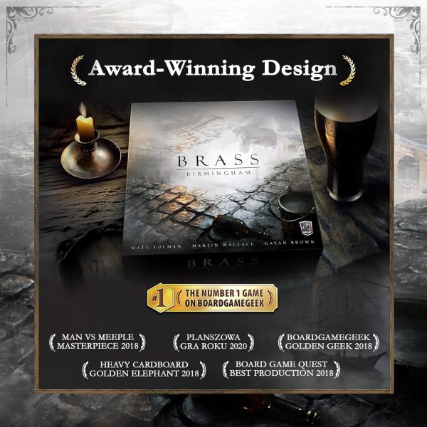 Roxley Games Brass Birmingham Board Games - Image 5