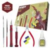 The Army Painter Hobby Tool Kit - 7-Piece Plastic Model Kit Tools for Miniatures with Green Stuff & Model Glue - Beginners Model Building... - Image 2