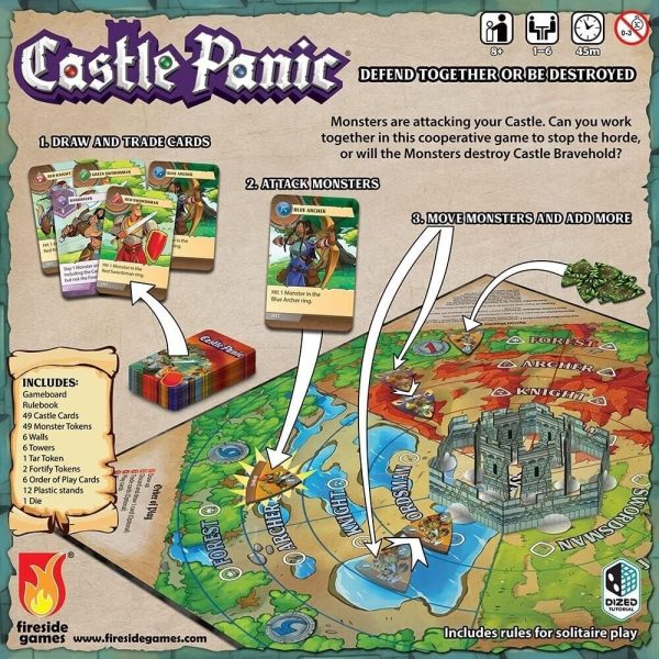 Castle Panic (2nd Edition)  Family Board Game - Image 8