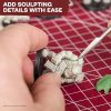 The Army Painter Hobby Tool Kit - 7-Piece Plastic Model Kit Tools for Miniatures with Green Stuff & Model Glue - Beginners Model Building... - Image 4