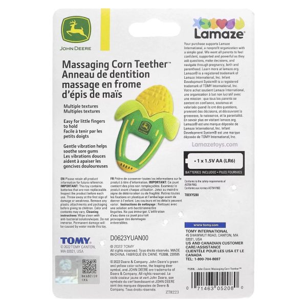 John Deere, Massaging Corn Teether. 6m+, 1 Teether - Image 6