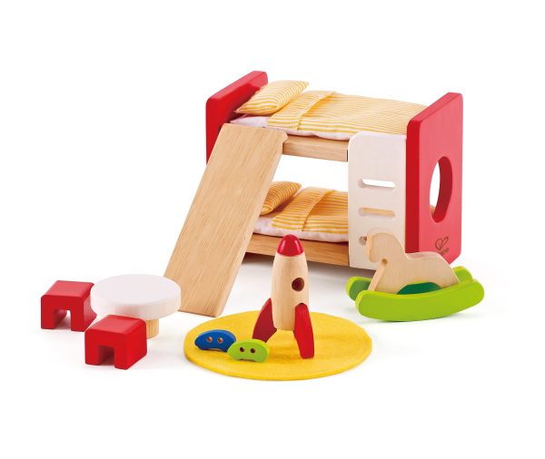 Hape - Children's Room Wooden Doll House Furniture