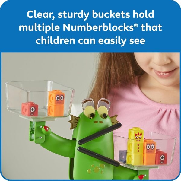 hand2mind Numberblocks Blockzee Balance Activity Set, 61 MathLink Cubes, Bala... - Image 3