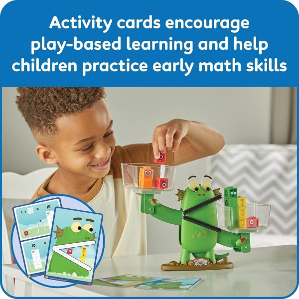hand2mind Numberblocks Blockzee Balance Activity Set, 61 MathLink Cubes, Bala... - Image 6