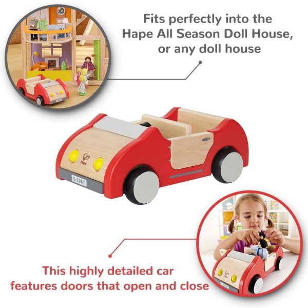 Hape - Happy Family - Doll House Family Car - Image 4