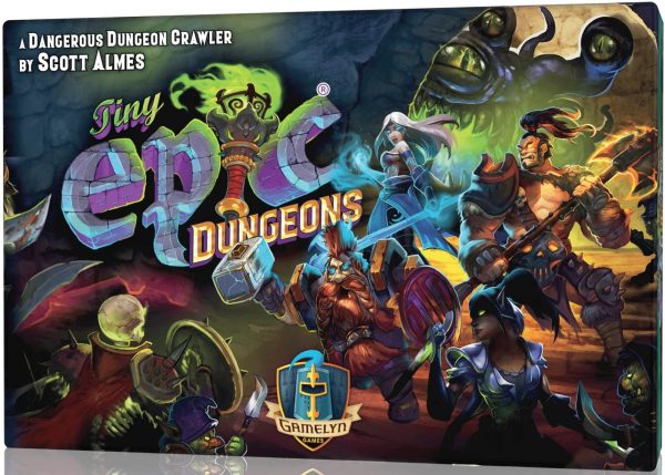 Tiny Epic Dungeons – A Board Game by Gamelyn Games 1-4 Players – Board Games for Family 45-60 Minutes of Gameplay – Games for Family...