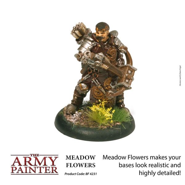 The Army Painter Battlefields, XP - Meadow Flowers Tuft Terrain Model Kit for Miniature Bases and Dioramas - 77 Pcs, 3 Sizes - Image 4