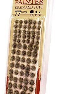 The Army Painter Tufts - Battlefield Tufts: Deadland Tuft, 77 Pcs, 3 Sizes -Terrain Model Kit for Miniature Bases & Model Grass Tufts...